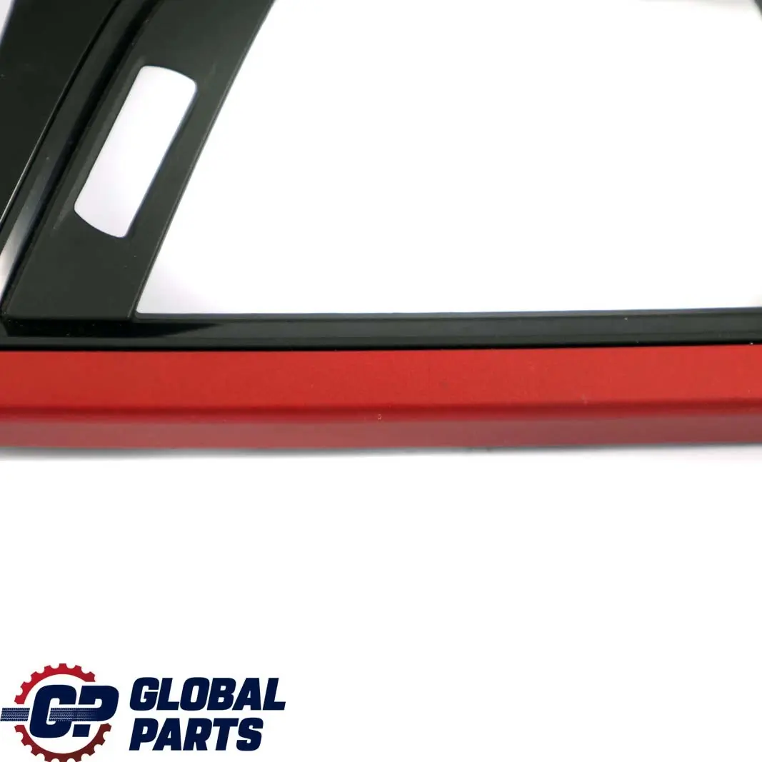 BMW 3 4 F30 F31 F32 Trim Panel Black Glossy Dashboard Decor Korallrot Coral Red - SKU rhd-9231457 - Part number 9231457