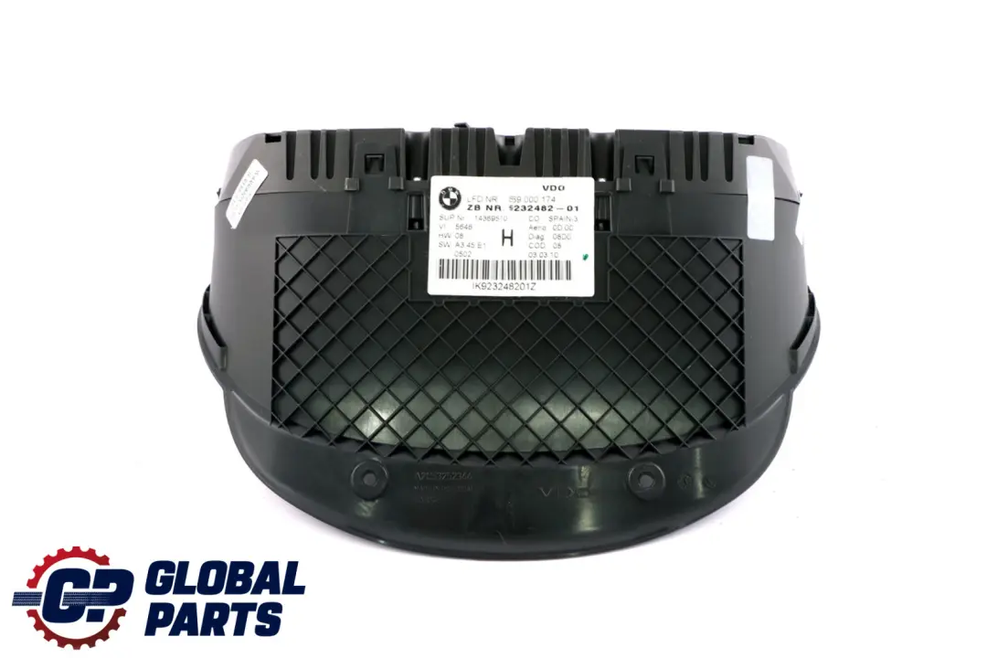 Instrument Cluster Petrol Speedometer Automatic to BMW Z4 Series E89 with Part number 9232482 BMW Z4 Series E89 Instrument Cluster Petrol Speedometer Automatic - SKU rhd-9232482 - Part number 9232482