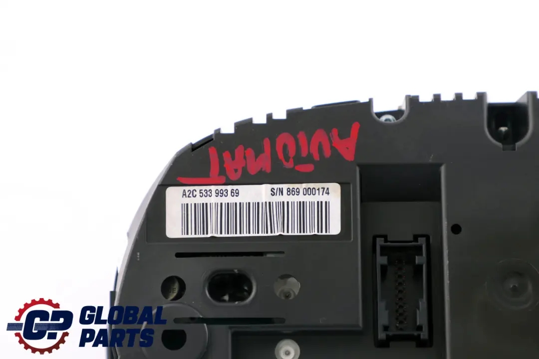 Instrument Cluster Petrol Speedometer Automatic to BMW Z4 Series E89 with Part number 9232482 BMW Z4 Series E89 Instrument Cluster Petrol Speedometer Automatic - SKU rhd-9232482 - Part number 9232482