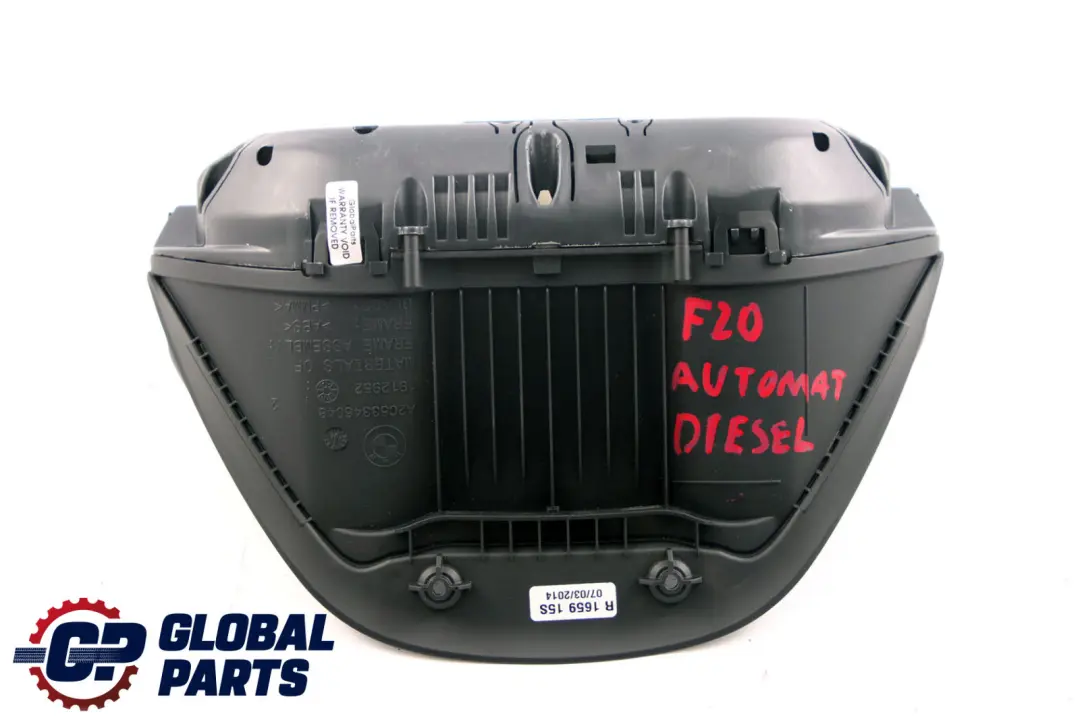 BMW 1 2 Series F20 F21 F23 Speedometer Cluster Speedo Clocks - SKU rhd-9232891-1 - Part number 9232891