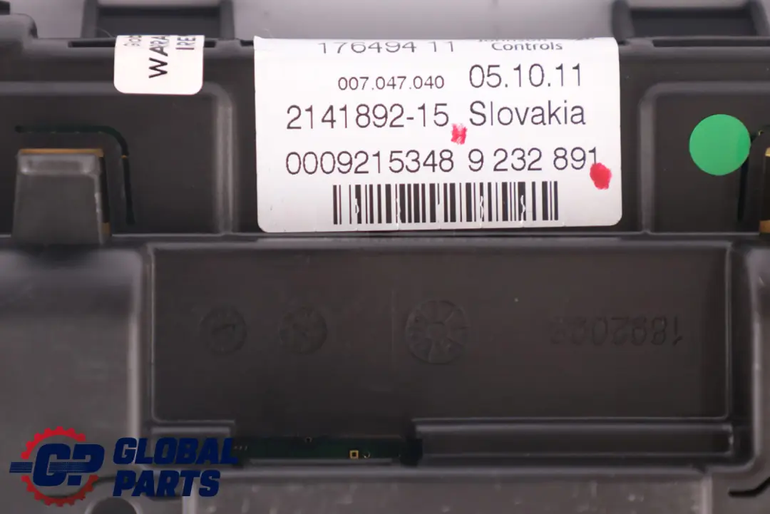 Speedometer Cluster Speedo Clocks to BMW 1 2 Series F20 F21 F22 F23 with Part number 9232891 BMW 1 2 Series F20 F21 F22 F23 Speedometer Cluster Speedo Clocks - SKU rhd-9232891 - Part number 9232891