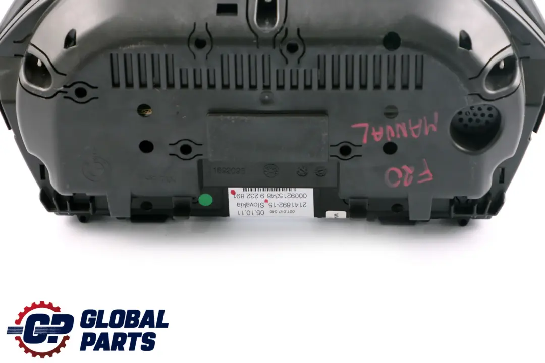 Speedometer Cluster Speedo Clocks to BMW 1 2 Series F20 F21 F22 F23 with Part number 9232891 BMW 1 2 Series F20 F21 F22 F23 Speedometer Cluster Speedo Clocks - SKU rhd-9232891 - Part number 9232891