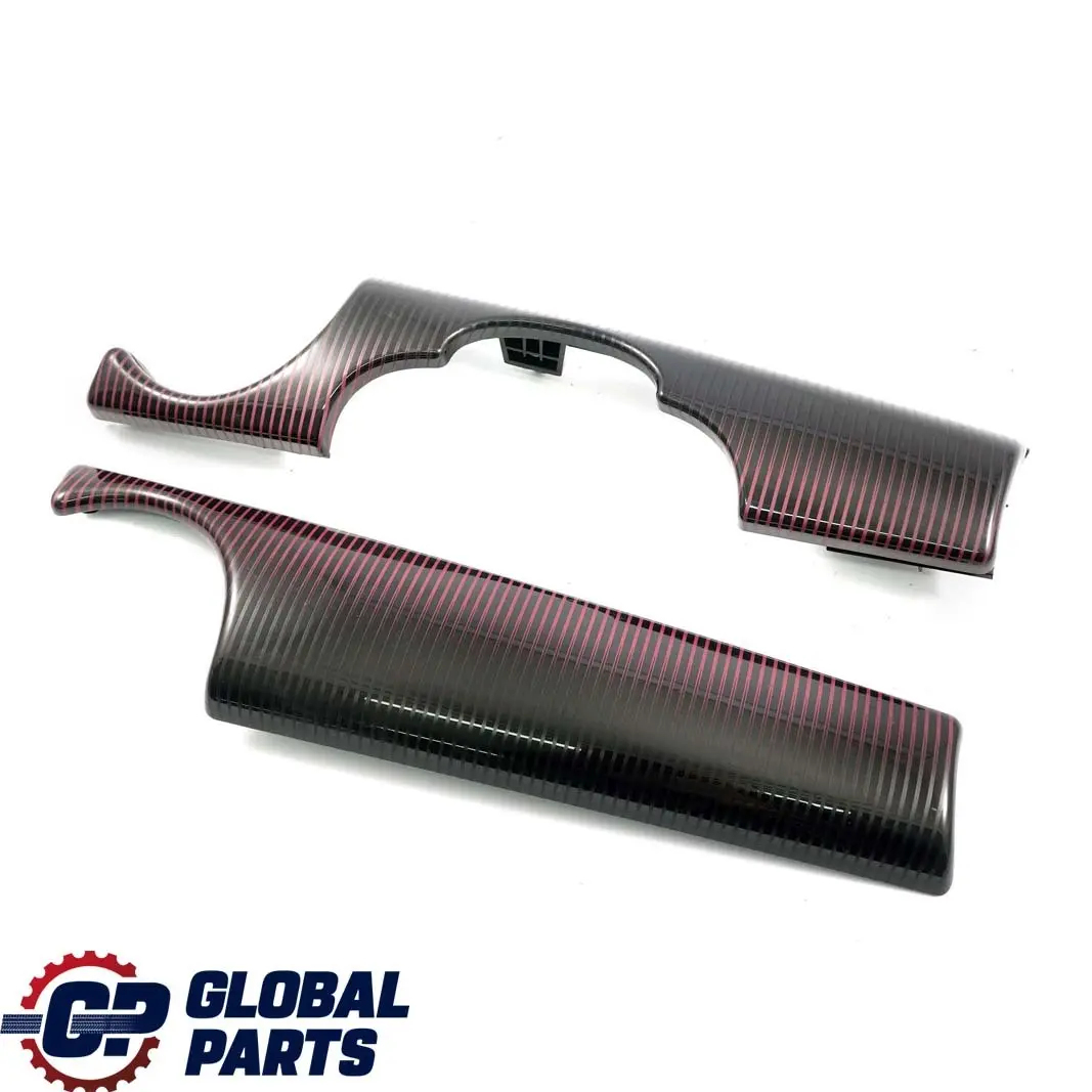 Dashboard Panel Trim Cover Damson Red Set to MINI Clubman R55 LCI with Part number 9239758 MINI Clubman R55 LCI Dashboard Panel Trim Cover Damson Red Set - SKU rhd-9239758 - Part number 9239758