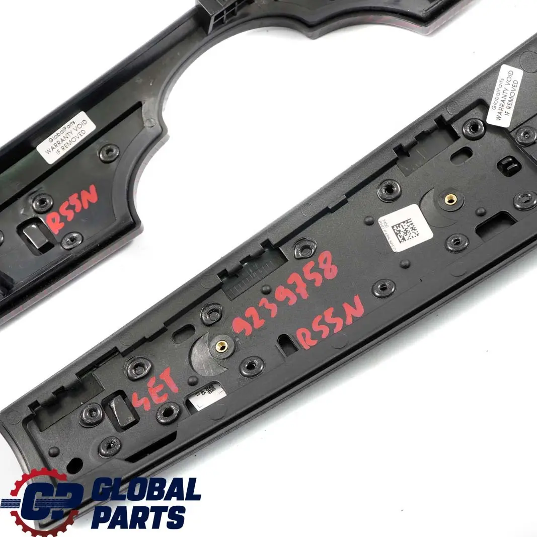 MINI Clubman R55 LCI Dashboard Panel Trim Cover Damson Red Set - SKU rhd-9239758 - Part number 9239758