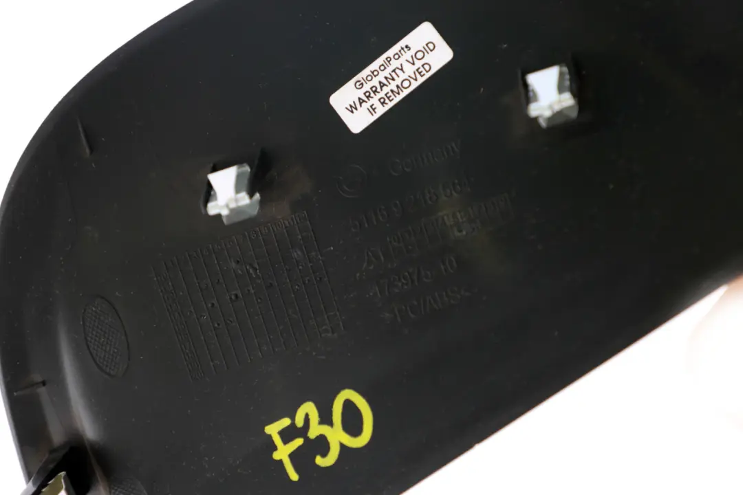 BMW 3 4 Series F30 F31 F32 F33 Trim Piece For Head Up Display Black - SKU rhd-9240366 - Part number 9218564