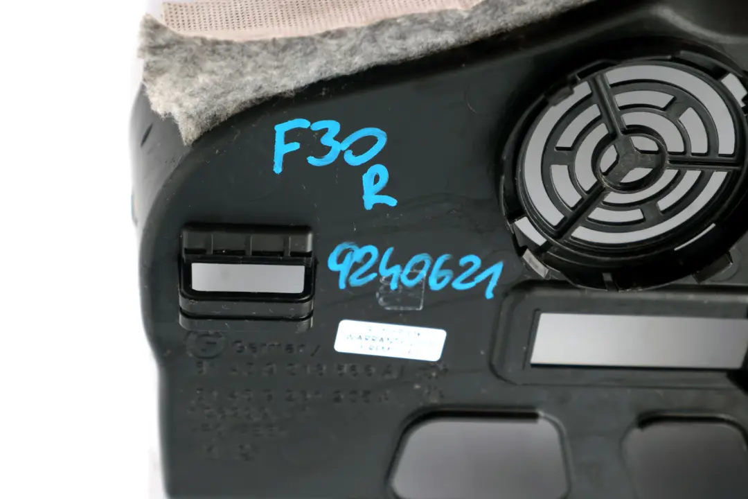 BMW 3 4 Series F30 F31 F32 F33 Under Dashboard Trim Panel Foot Controls Black - SKU rhd-9240621 - Part number 9240621