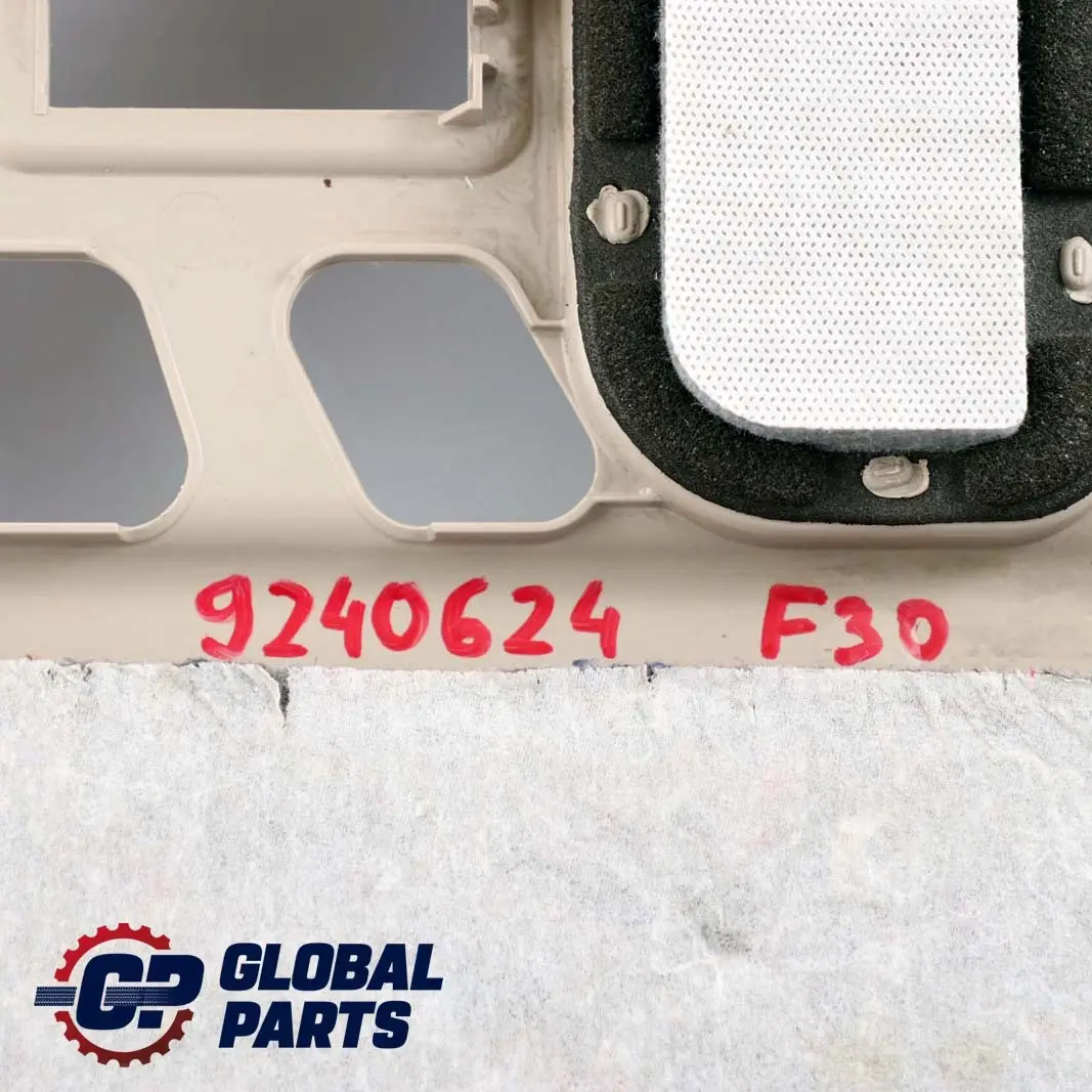 Trim Panel Foot Control Oyster to BMW 3 4 Series F30 F31 F32 Cover with Part number 9218566 BMW 3 4 Series F30 F31 F32 Cover Trim Panel Foot Control Oyster - SKU rhd-9240624 - Part number 9218566