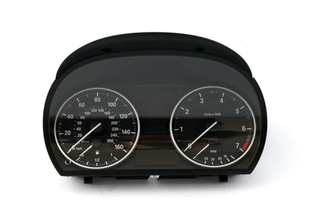 BMW 3 X1 Series E90 LCI Instrument Cluster Speedo Clocks Manual Petrol - SKU rhd-9242339 - Part number 9242339