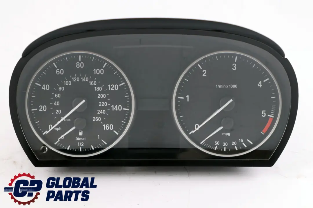 Instrument Cluster Speedo Clocks Diesel to BMW 3 X1 Series 1 E84 E90 E91 with Part number 9242347 BMW 3 X1 Series 1 E84 E90 E91 Instrument Cluster Speedo Clocks Diesel - SKU rhd-9242347-1 - Part number 9242347
