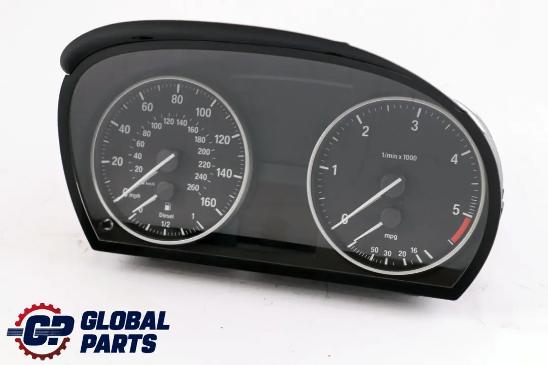 Instrument Cluster Speedo Clocks Diesel to BMW 3 X1 Series 1 E84 E90 E91 with Part number 9242347 BMW 3 X1 Series 1 E84 E90 E91 Instrument Cluster Speedo Clocks Diesel - SKU rhd-9242347-1 - Part number 9242347