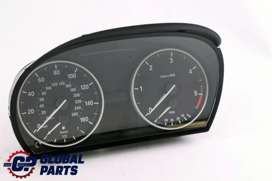 Instrument Cluster Speedo Clocks Diesel to BMW 3 X1 Series 1 E84 E90 E91 with Part number 9242347 BMW 3 X1 Series 1 E84 E90 E91 Instrument Cluster Speedo Clocks Diesel - SKU rhd-9242347-1 - Part number 9242347
