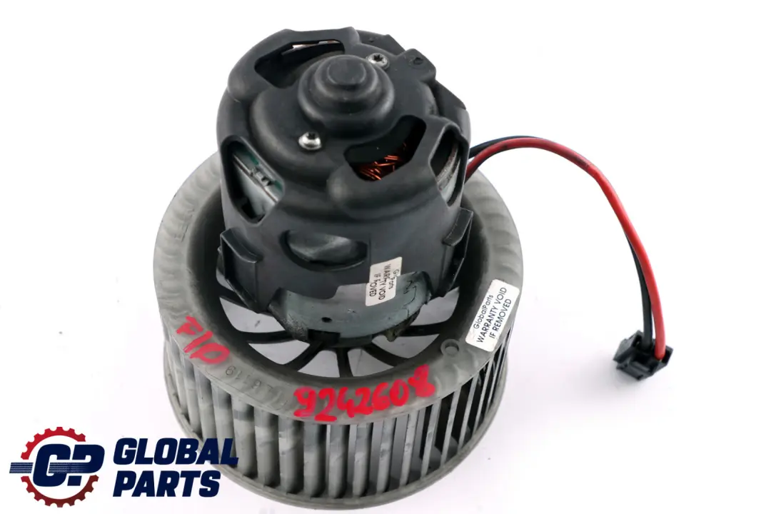 BMW 5 6 F10 F11 F12 Heater Air Conditioning Blower Fan Motor Unit - SKU rhd-9242608 - Part number 9242608