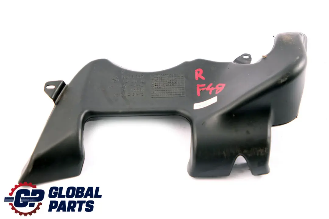 Outlet Channel Right Floor Heater Duct O/S to BMW X1 Series F48 Air with Part number 9263337 BMW X1 Series F48 Air Outlet Channel Right Floor Heater Duct O/S - SKU rhd-9263337 - Part number 9263337