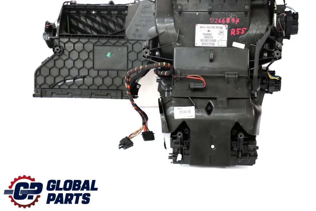 Heater Blower Matrix Box Valeo to BMW Mini R55 R60 Clubman Countryman with Part number 9266897 BMW Mini R55 R60 Clubman Countryman Heater Blower Matrix Box Valeo - SKU rhd-9266897 - Part number 9266897
