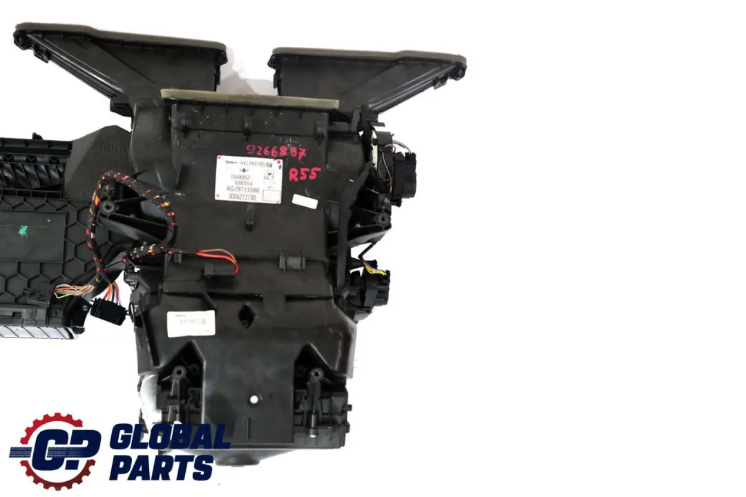 Heater Blower Matrix Box Valeo to BMW Mini R55 R60 Clubman Countryman with Part number 9266897 BMW Mini R55 R60 Clubman Countryman Heater Blower Matrix Box Valeo - SKU rhd-9266897 - Part number 9266897