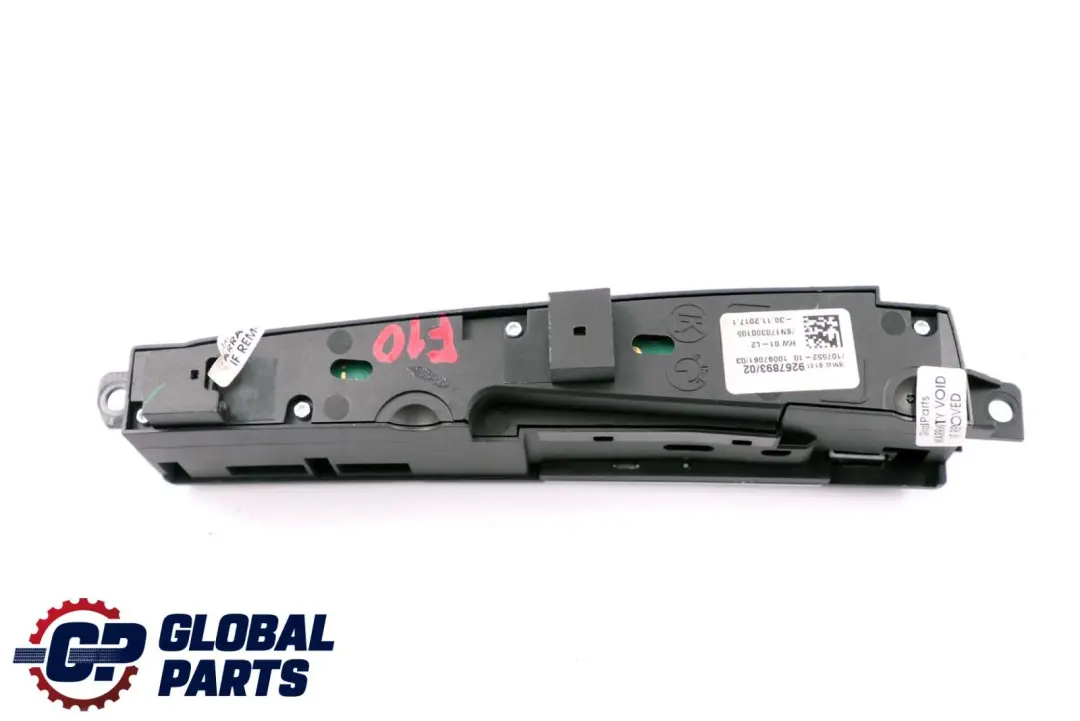 BMW F10 F11 F12 Centre Console Operating Unit Centre Console Switch - SKU RHD-9267893 - Part number 9267893