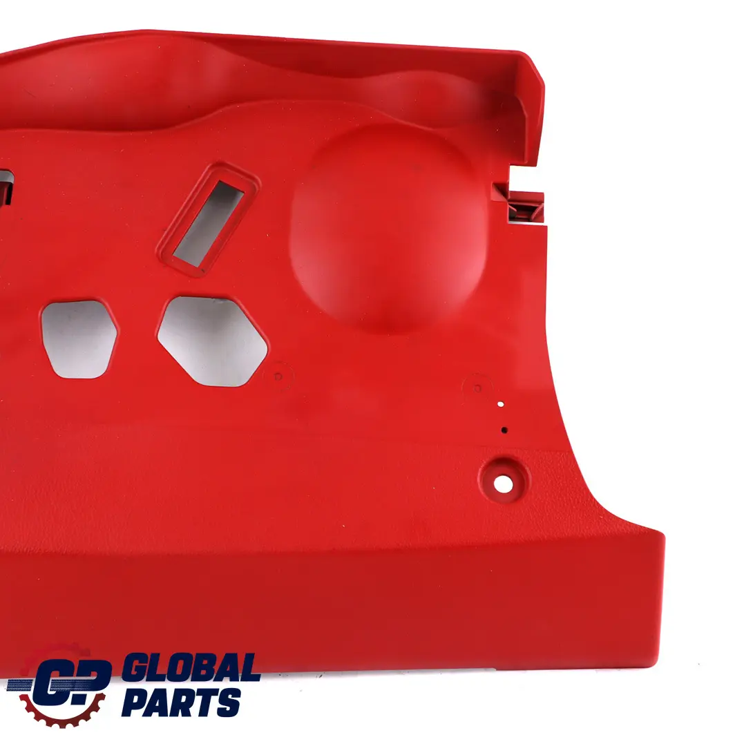 Passenger's Left N/S Footwell Trim Panel Coral Red to BMW 4 Series F32 F33 with Part number 9218555 BMW 4 Series F32 F33 Passenger's Left N/S Footwell Trim Panel Coral Red - SKU rhd-9271871 - Part number 9218555