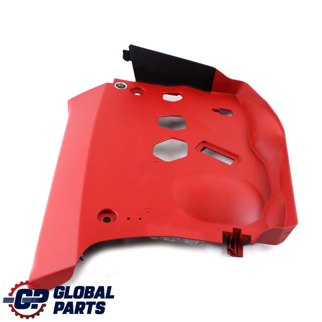 Passenger's Left N/S Footwell Trim Panel Coral Red to BMW 4 Series F32 F33 with Part number 9218555 BMW 4 Series F32 F33 Passenger's Left N/S Footwell Trim Panel Coral Red - SKU rhd-9271871 - Part number 9218555