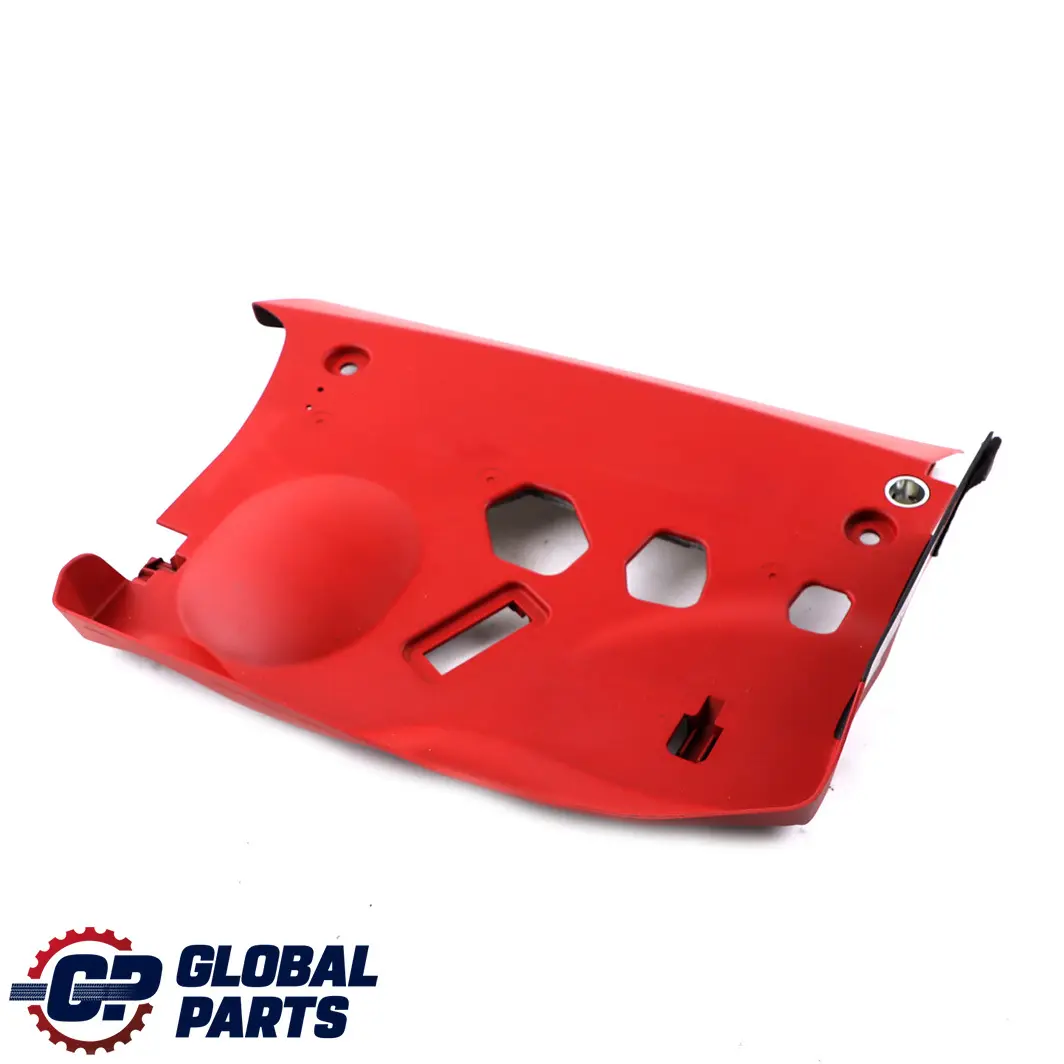 Passenger's Left N/S Footwell Trim Panel Coral Red to BMW 4 Series F32 F33 with Part number 9218555 BMW 4 Series F32 F33 Passenger's Left N/S Footwell Trim Panel Coral Red - SKU rhd-9271871 - Part number 9218555