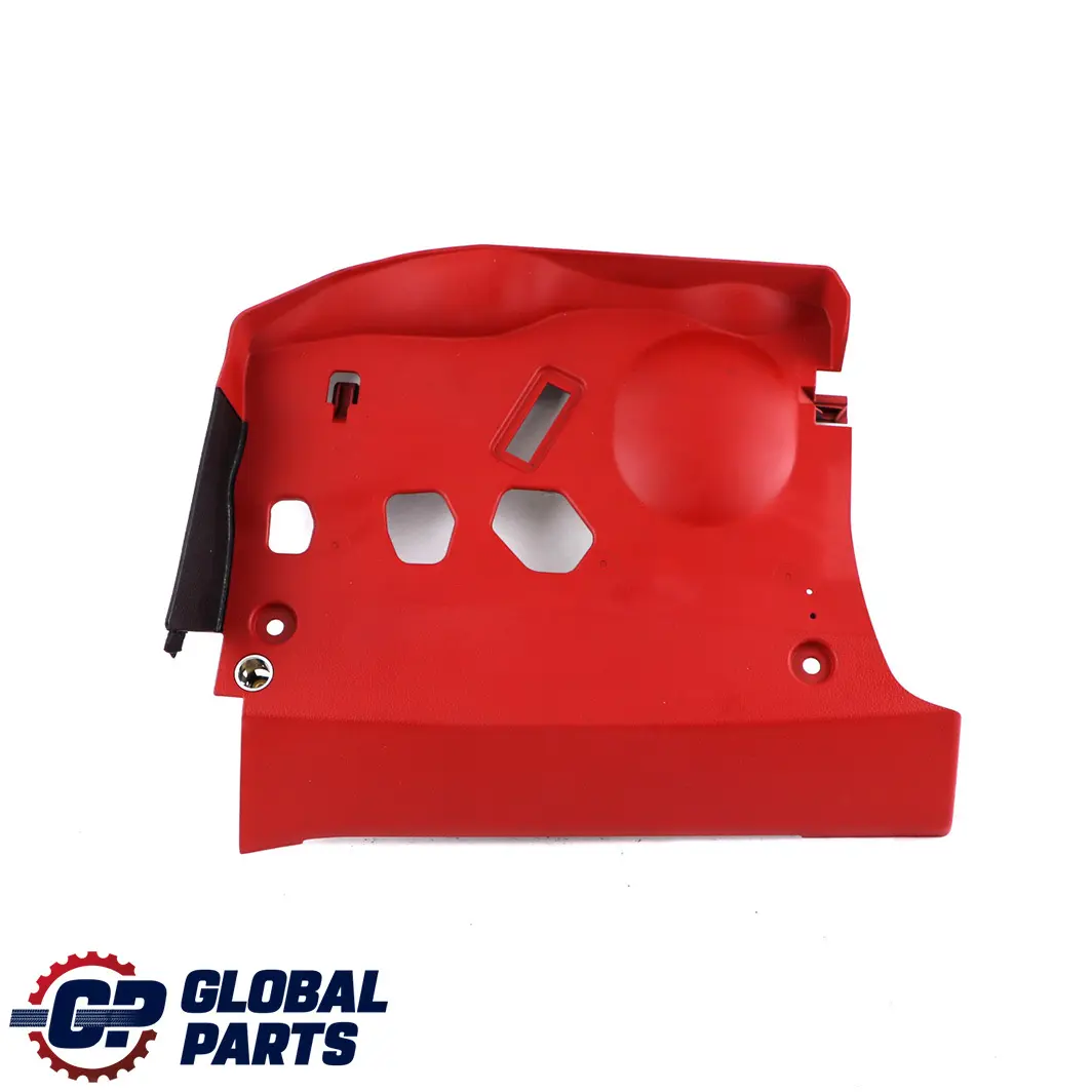 Passenger's Left N/S Footwell Trim Panel Coral Red to BMW 4 Series F32 F33 with Part number 9218555 BMW 4 Series F32 F33 Passenger's Left N/S Footwell Trim Panel Coral Red - SKU rhd-9271871 - Part number 9218555