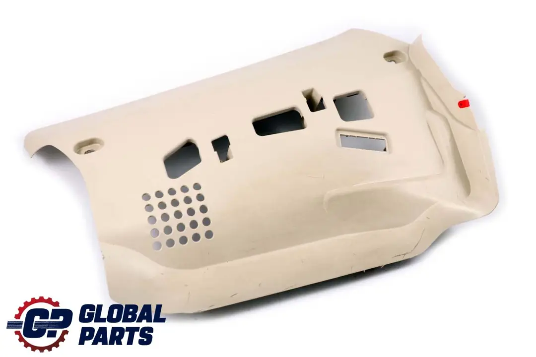 BMW 7 Series F01 F02 LCI Passenger's Footwell Trim Panel Bottom Elfenbeinweiss - SKU rhd-9273801 - Part number 9273801