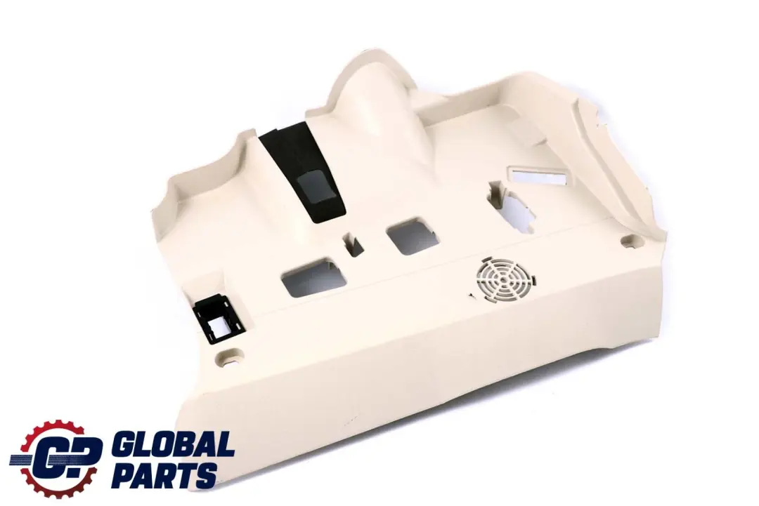 BMW 7 Series F01 F02 LCI Driver's Footwell Trim Panel Bottom Elfenbeinweiss - SKU rhd-9273802 - Part number 9273802