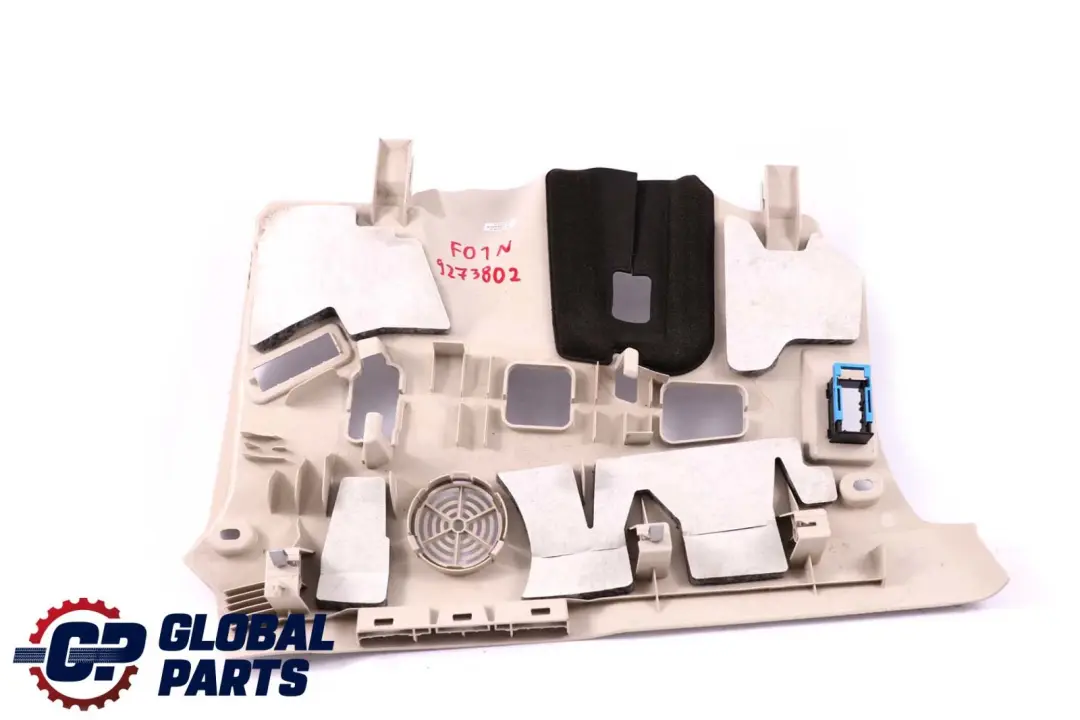 BMW 7 Series F01 F02 LCI Driver's Footwell Trim Panel Bottom Elfenbeinweiss - SKU rhd-9273802 - Part number 9273802