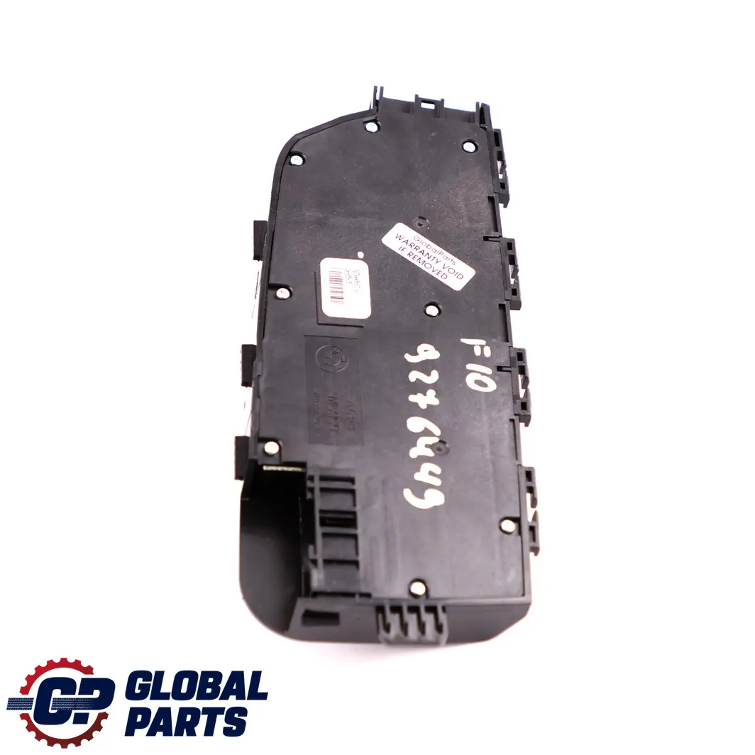 BMW 5 F10 F11 LCI Front Left Seat Adjustment Switch N/S Control Module - SKU rhd-9276449 - Part number 9276449