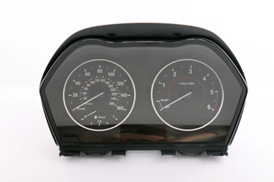 Instrument Cluster Speedo Clocks Manual to BMW F20 F21 F22 F23 Diesel with Part number 9277555 BMW F20 F21 F22 F23 Diesel Instrument Cluster Speedo Clocks Manual - SKU RHD-9277555 - Part number 9277555