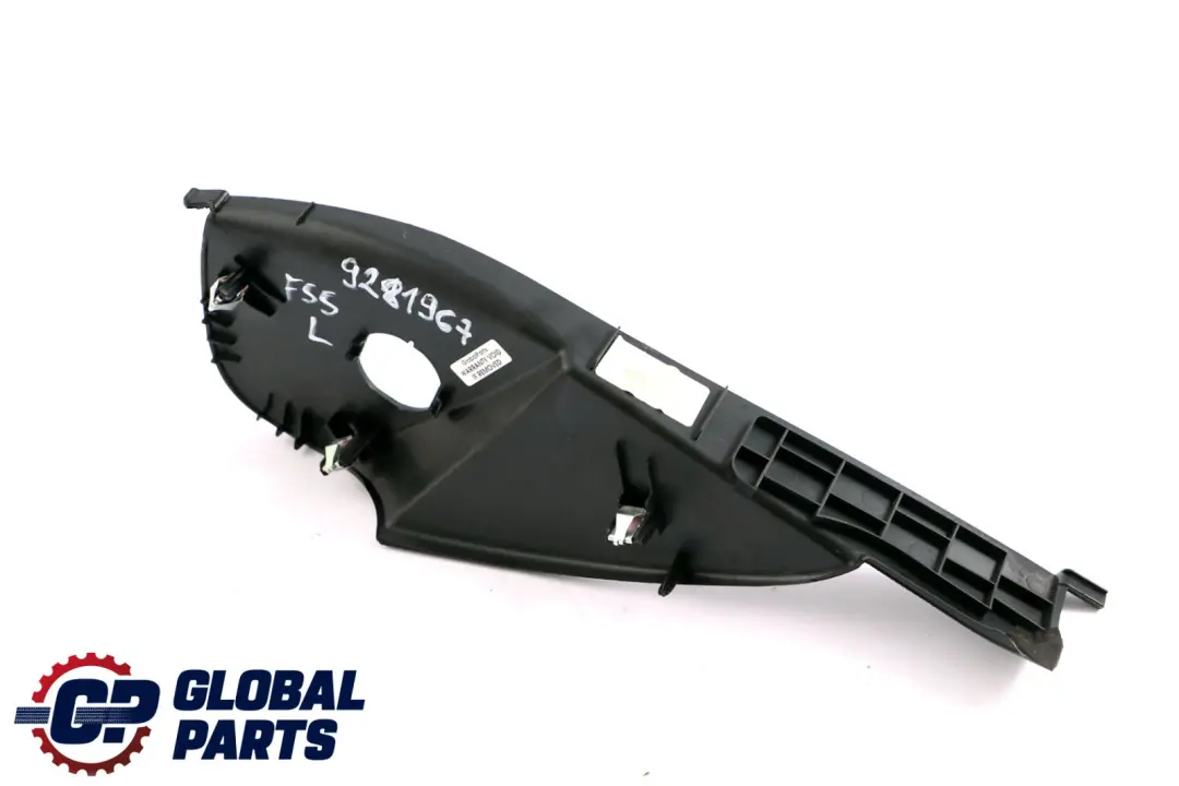 Outer Left Instrument Panel Cover Trim N/S to BMW Mini Cooper F55 with Part number 9281967 BMW Mini Cooper F55 Outer Left Instrument Panel Cover Trim N/S - SKU rhd-9281967 - Part number 9281967