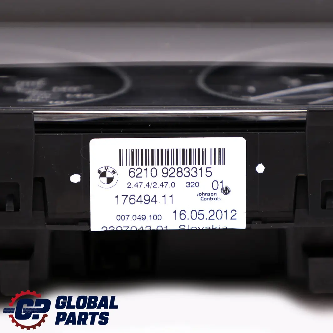 BMW 3 4 F30 F31 F32 Instrument Cluster Speedo Clocks MPH Automatic - SKU rhd-9283315 - Part number 9283315