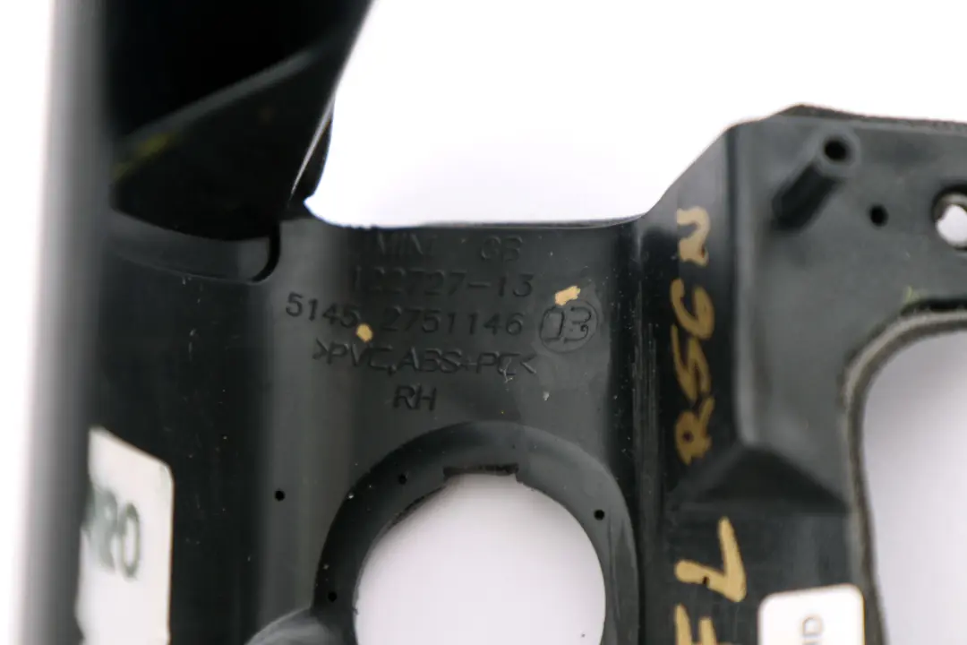 Knee Protection Driver's Side Carbon Black 2751146 to BMW Mini R55 R56 R57 with Part number 9284586 BMW Mini R55 R56 R57 Knee Protection Driver's Side Carbon Black 2751146 - SKU rhd-9284586 - Part number 9284586