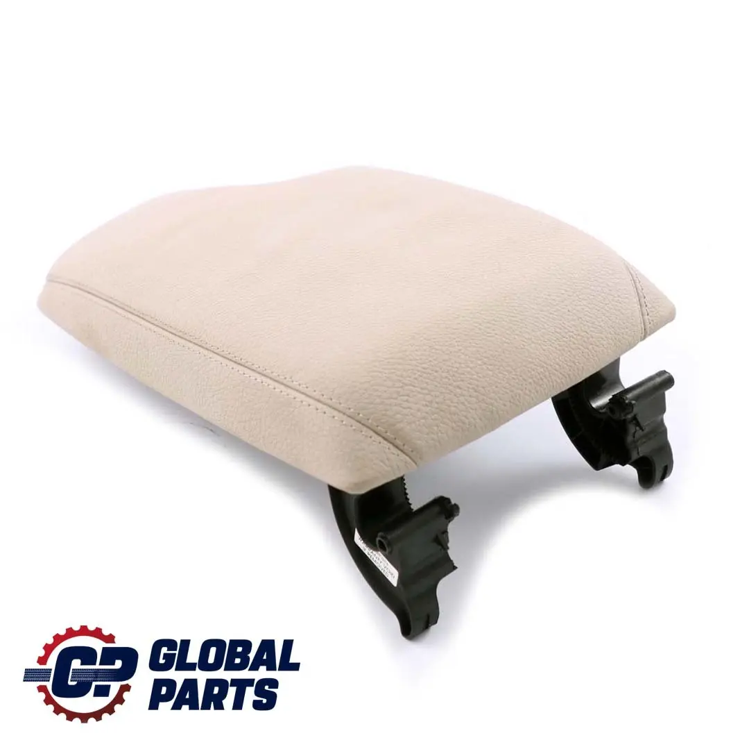 BMW 3 4 Series F30 F31 F32 Leather Cover Centre Console Armrest Oyster - SKU rhd-9285137 - Part number 9285137