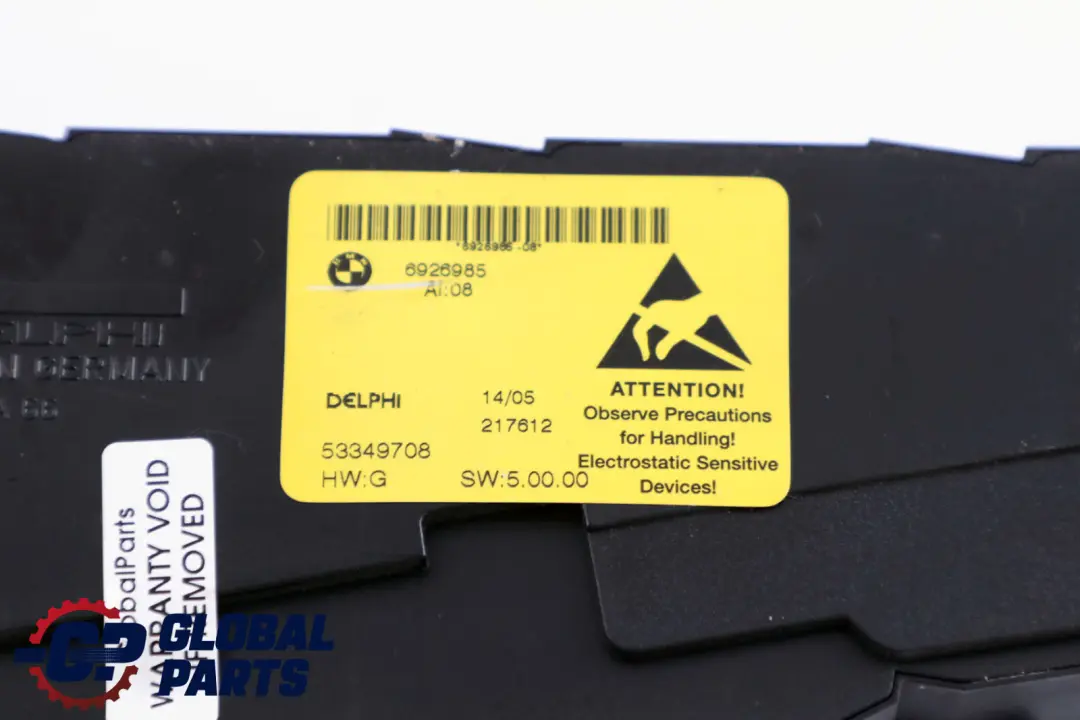 BMW 5 er E60 E61 Schalter Sitzverstellung Vorne Links - SKU rhd-9287095 - Teilenummer 9287095