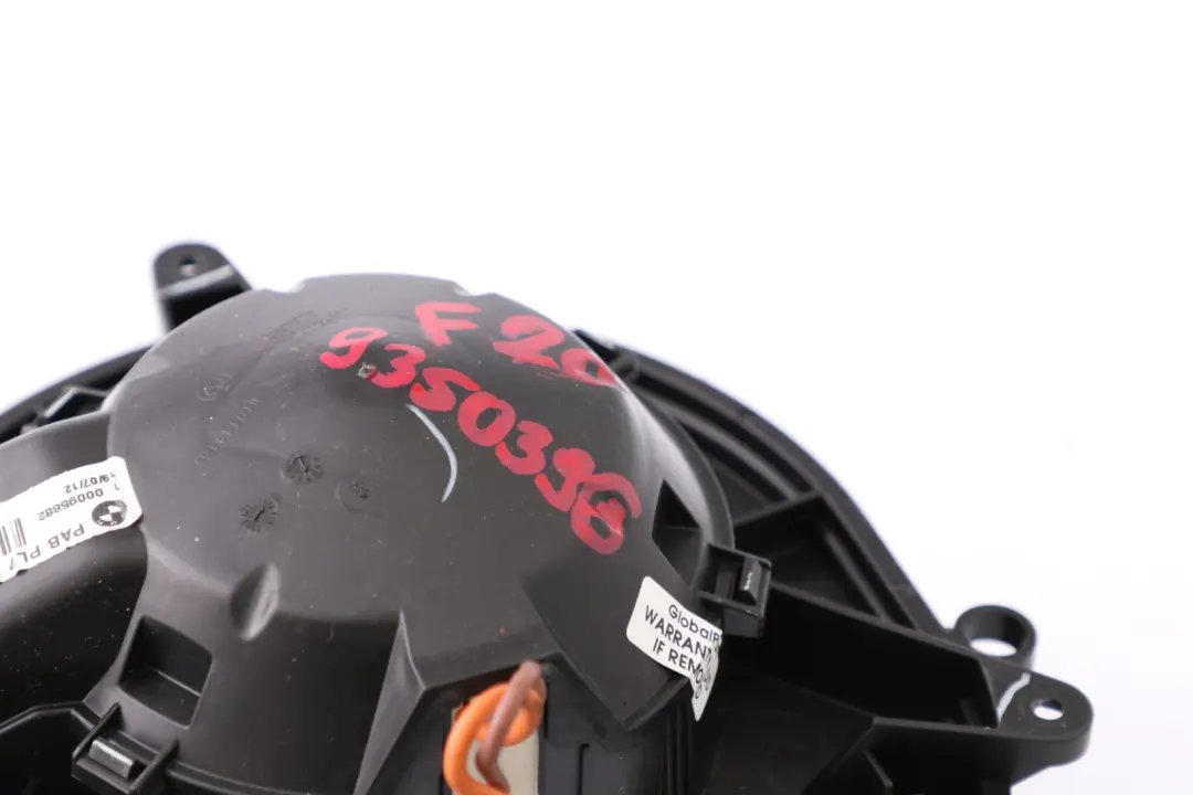 Heater Fan Blower Unit Air Conditioning to BMW 1 3 Series F20 F21 F30 F31 with Part number 9350396 BMW 1 3 Series F20 F21 F30 F31 Heater Fan Blower Unit Air Conditioning - SKU rhd-9350396 - Part number 9350396