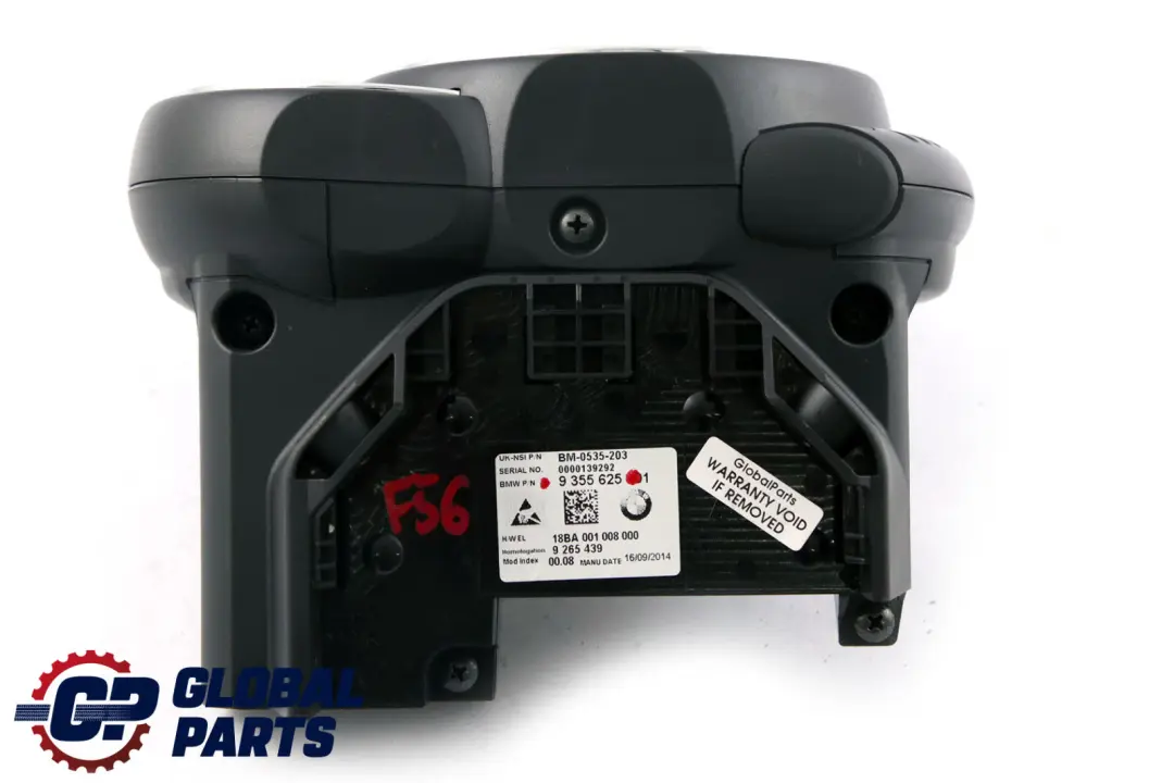 Instrument Cluster Speedo Clocks MPH to BMW Mini Cooper F54 F55 F56 F57 F60 with Part number 9355625 BMW Mini Cooper F54 F55 F56 F57 F60 Instrument Cluster Speedo Clocks MPH - SKU rhd-9355625 - Part number 9355625