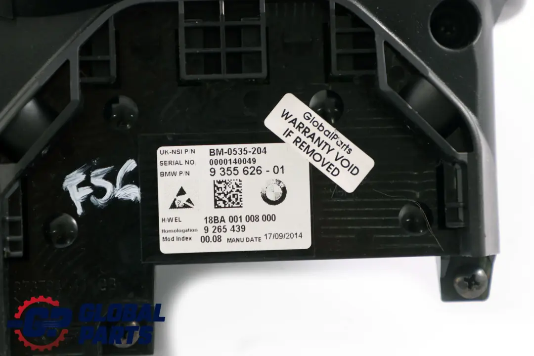 Mini F55 F56 F57 F60 Speedometer Speedo Clock Instrument Cluster - SKU rhd-9355626 - Part number 9355626