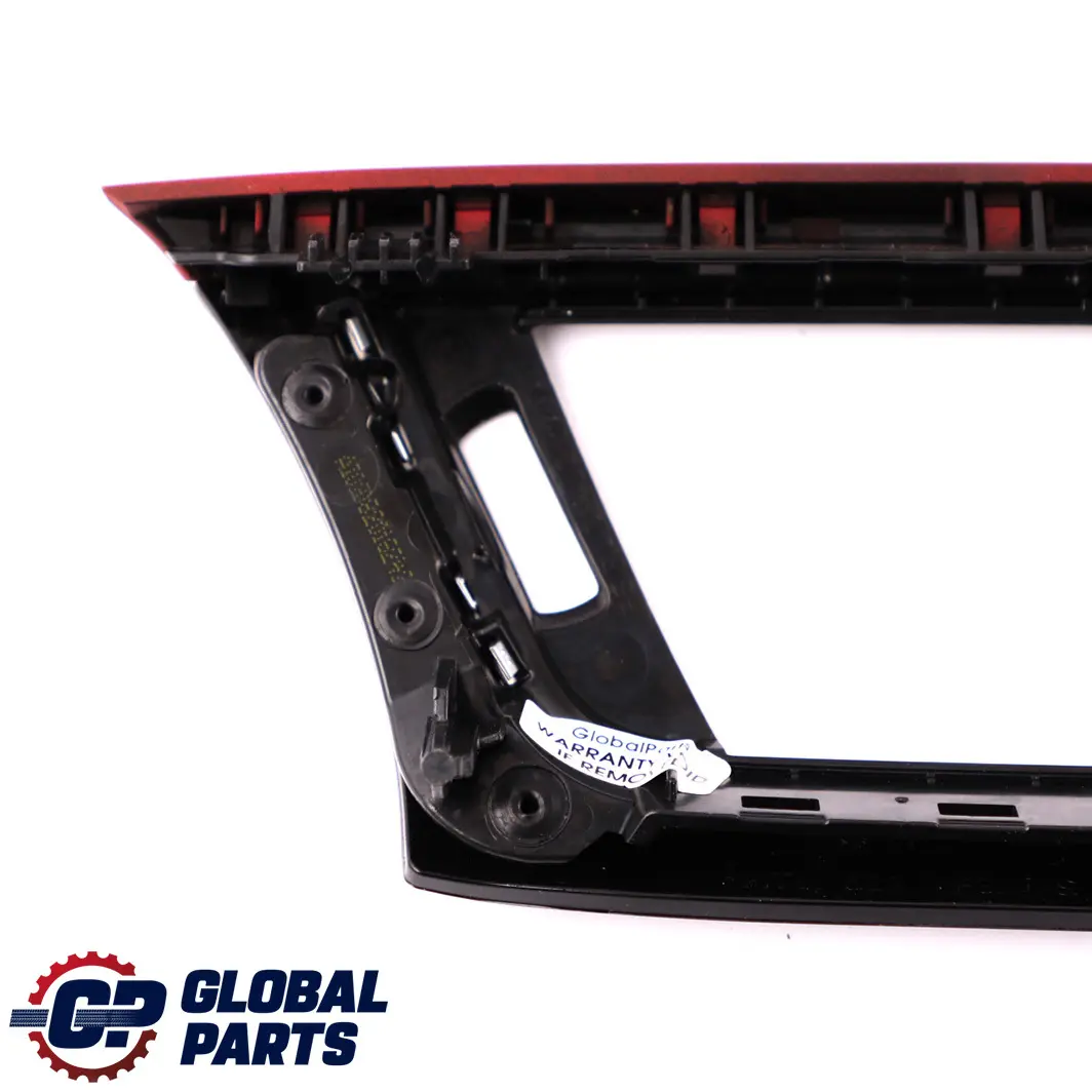BMW 3 4 F30 F31 F32 Trim Panel Black Glossy Dashboard Decor Korallrot Coral Red - SKU rhd-9357918 - Part number 9357918