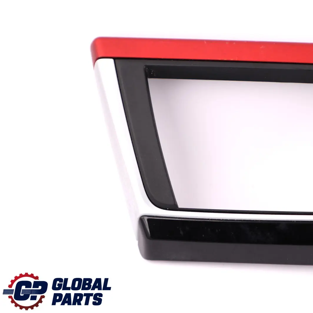 BMW 3 4 F30 F31 F32 Trim Panel Black Glossy Dashboard Decor Korallrot Coral Red - SKU rhd-9357918 - Part number 9357918