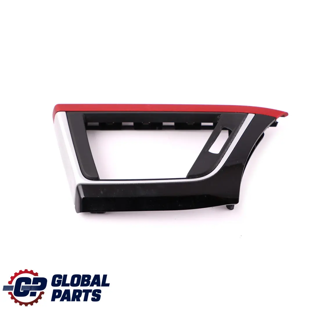 BMW 3 4 F30 F31 F32 Trim Panel Black Glossy Dashboard Decor Korallrot Coral Red - SKU rhd-9357918 - Part number 9357918
