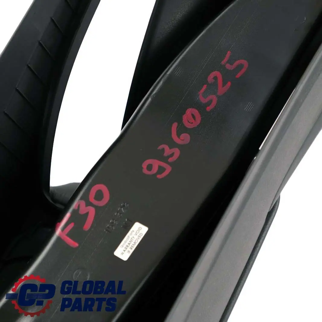 BMW 3 4 Series F30 F31 F32 F33 Centre Console Schwarz Black Leather - SKU rhd-9360525 - Part number 9360525