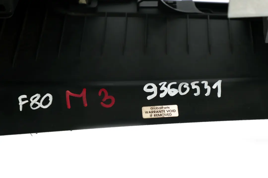BMW 3 4 Series F30 F31 F32 F33 Centre Console Schwarz Black Leather - SKU rhd-9360531 - Part number 9360531