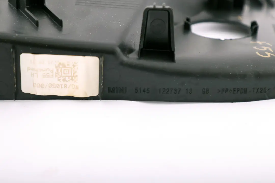 Trim Cover Front Panel Outer Left N/S Black to BMW Mini Cooper One F55 with Part number 9361675 BMW Mini Cooper One F55 Trim Cover Front Panel Outer Left N/S Black - SKU rhd-9361675 - Part number 9361675