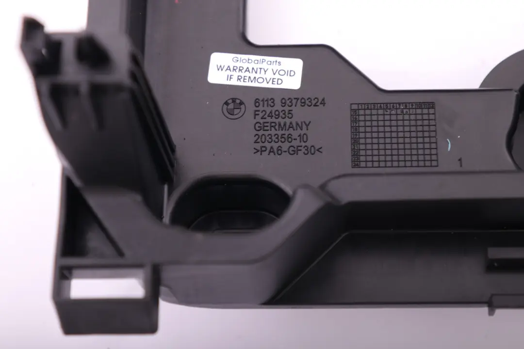 Bracket Fuse Distribution Box to BMW Mini Cooper One F55 F56 F57 with Part number 9379324 BMW Mini Cooper One F55 F56 F57 Bracket Fuse Distribution Box - SKU rhd-9379324 - Part number 9379324