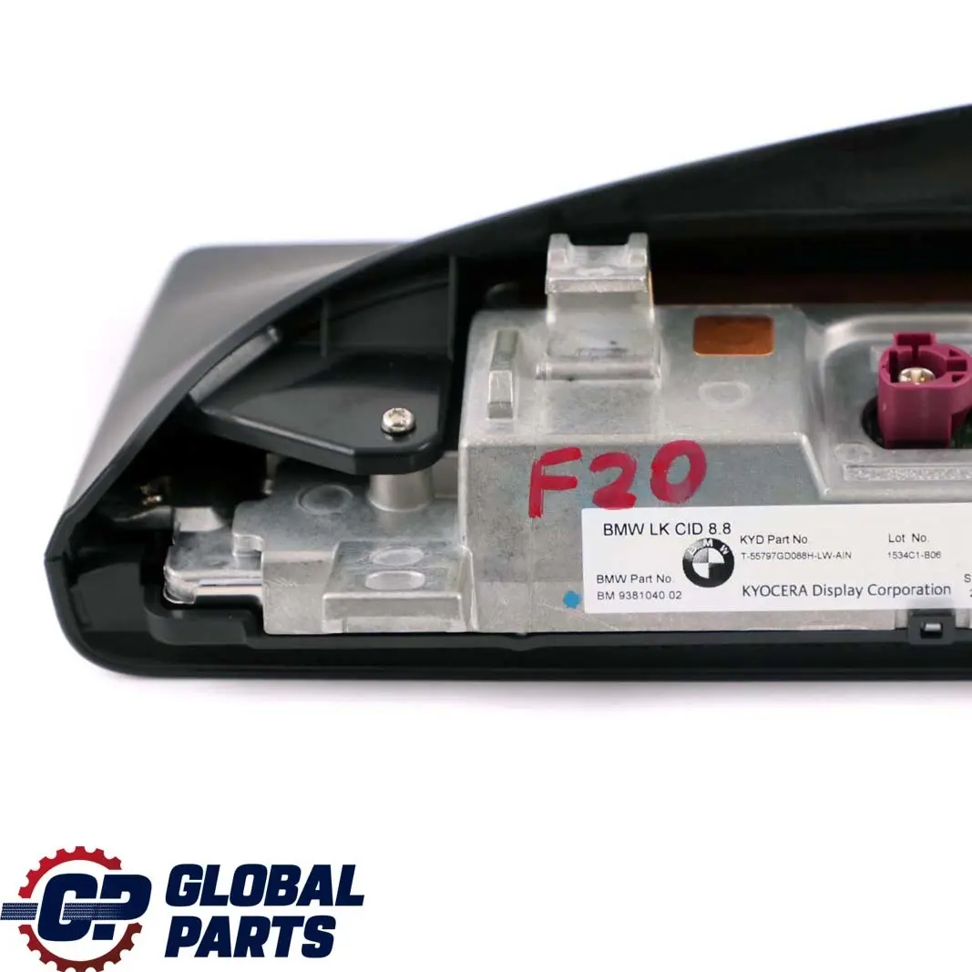 BMW 1 2 F20 F21 LCI F22 F23 Central Information Display Screen 8,8" - SKU rhd-9381040 - Part number 9381040