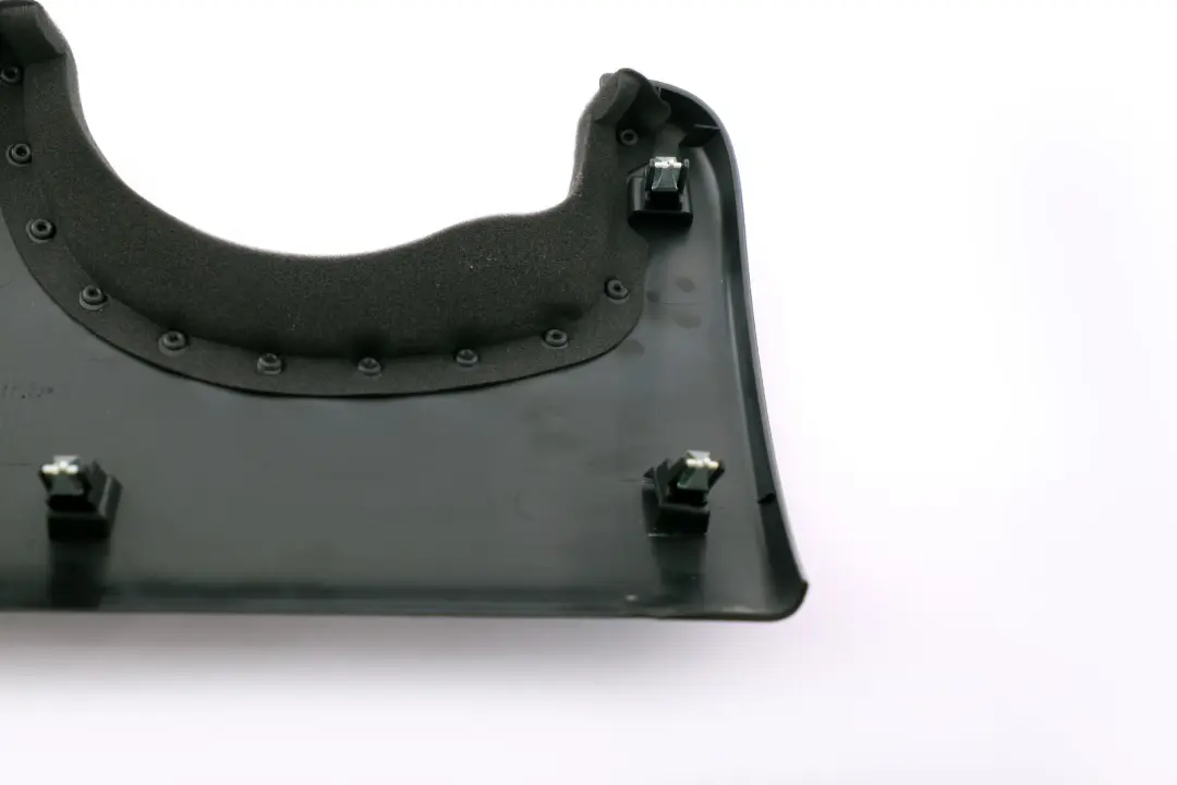 Trim Panel Instrument Panel Driverside Bottom Black to BMW Mini F55 F56 F57 with Part number 9384657 BMW Mini F55 F56 F57 Trim Panel Instrument Panel Driverside Bottom Black - SKU rhd-9384657 - Part number 9384657