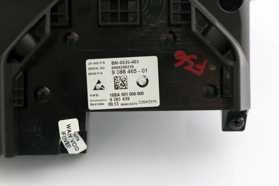 Instrument Cluster Speedo Clocks 9388465 to Mini Cooper F55 F56 F57 F60 with Part number 9130810 Mini Cooper F55 F56 F57 F60 Instrument Cluster Speedo Clocks 9388465 - SKU rhd-9388465 - Part number 9130810