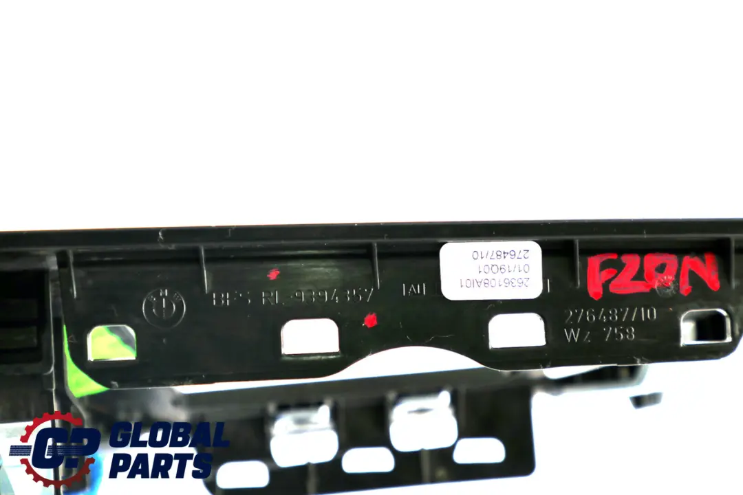 Trim Air Vent Dashboard Dash Cover Passenger's Side to BMW 1 Series F20 F21 LCI with Part number 9394357 BMW 1 Series F20 F21 LCI Trim Air Vent Dashboard Dash Cover Passenger's Side - SKU rhd-9394357 - Part number 9394357