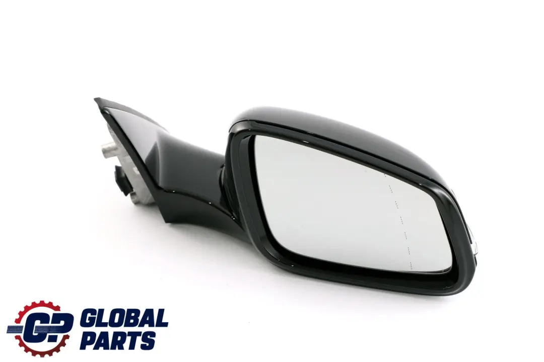 BMW 1 Series F40 Heated Right Wing Mirror O/S High Gloss Schwarz 2 Black 668 - SKU rhd-9448492-SCH - Part number 9448492