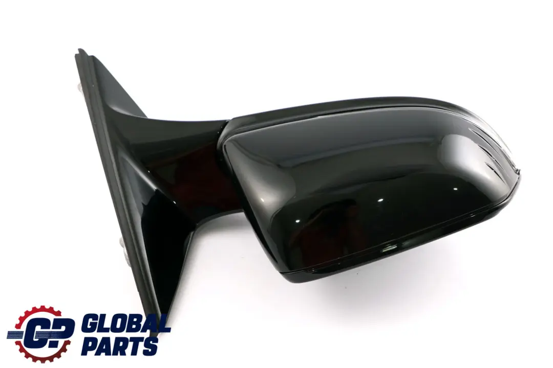 BMW 1 Series F40 Heated Right Wing Mirror O/S High Gloss Schwarz 2 Black 668 - SKU rhd-9448492-SCH - Part number 9448492